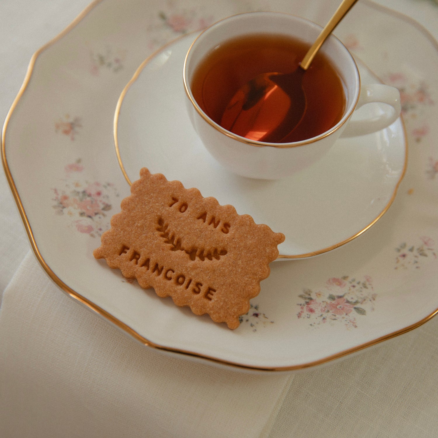 Biscuit personnalisé anniversaire mamie