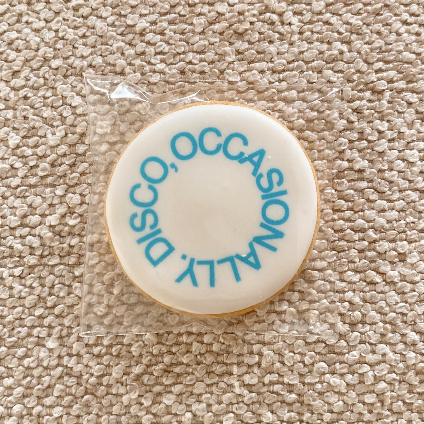 Biscuits personnalisés glacés