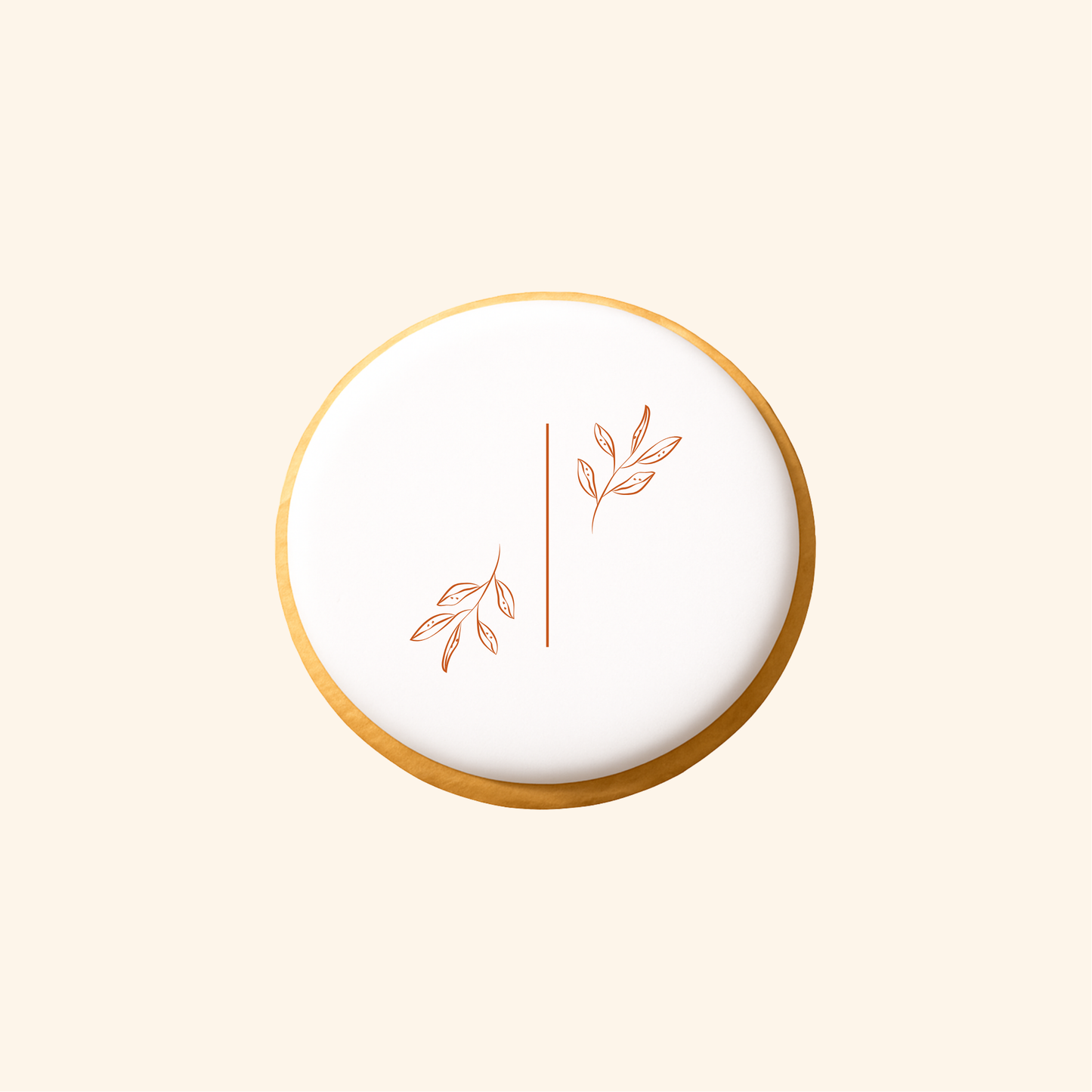 Biscuit imprimé mariage - Lourmarin