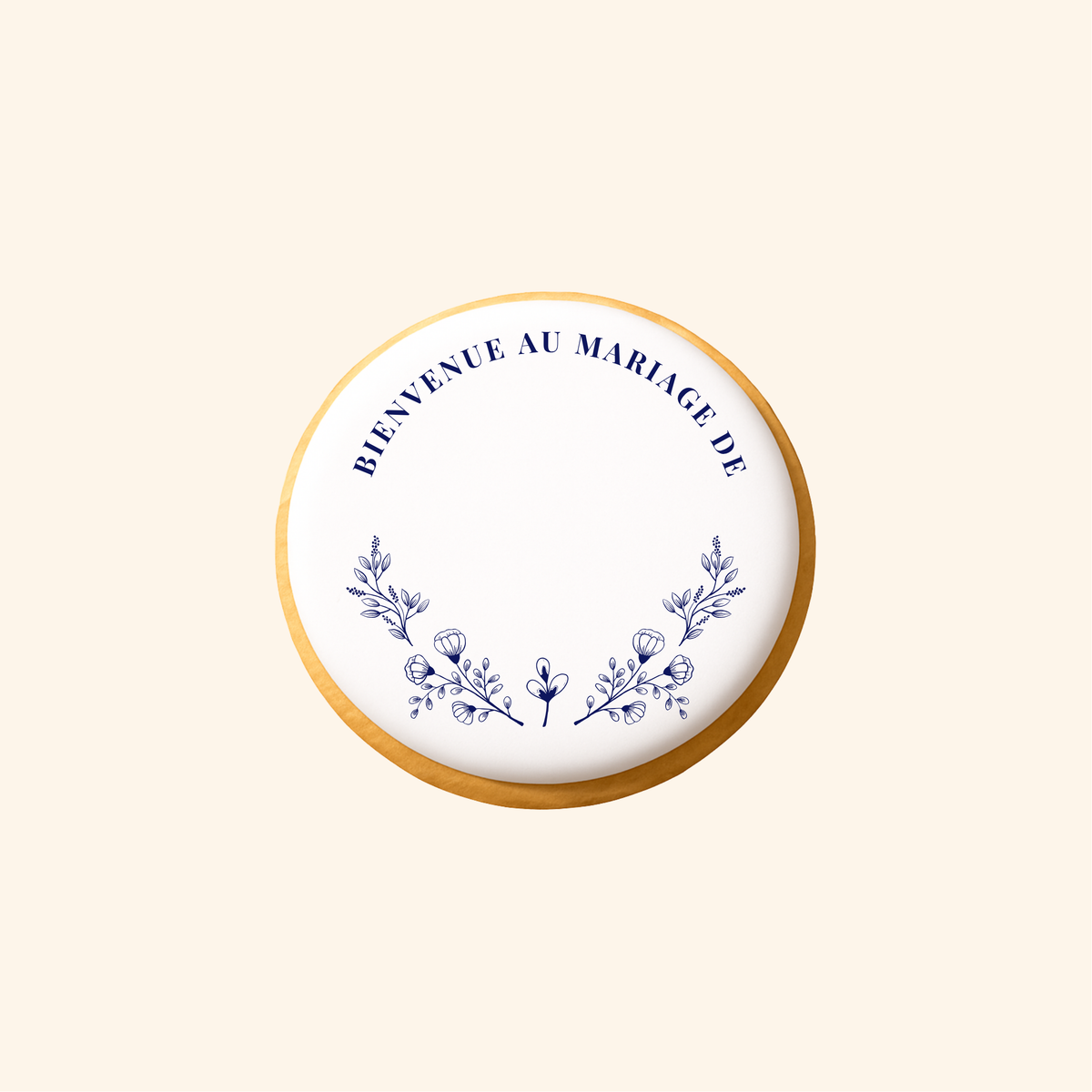 Galleta personalizada boda - boda 3