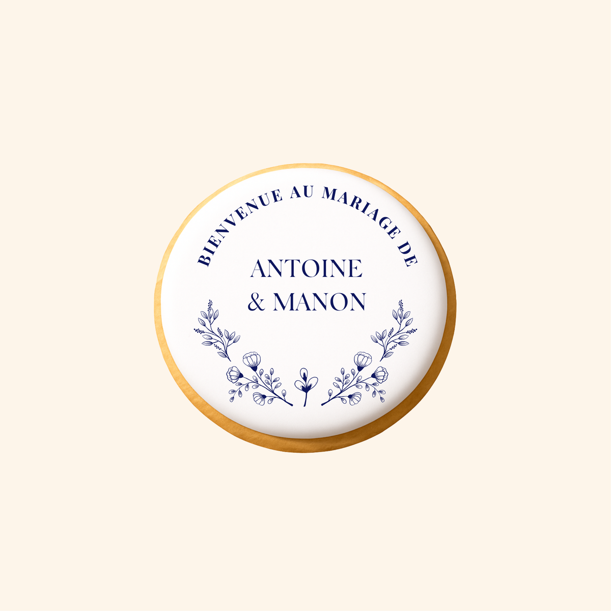 Galleta personalizada boda - boda 3