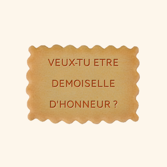 Coffret de 8 biscuits demande demoiselle d'honneur – Veux-tu être demoiselle d'honneur ?